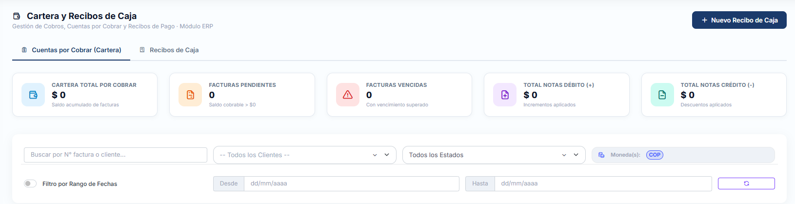 Captura del módulo